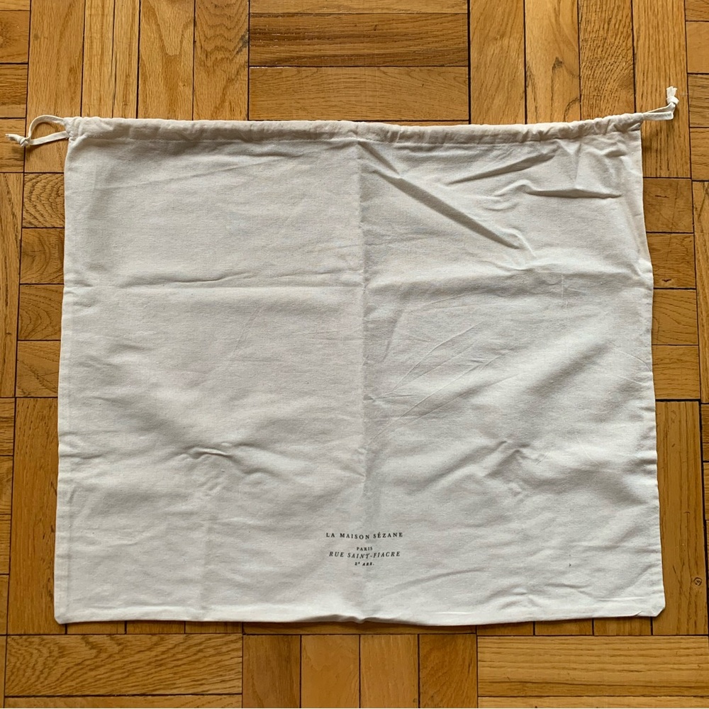 NWOT Sezane XL dustbag